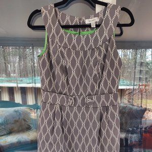 Size 4 dress barn grey work dress